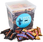 Mars Minis : Mars, Twix, Snickers - Cadeau chocolat Vaderdag - 110 pièces - 2200g