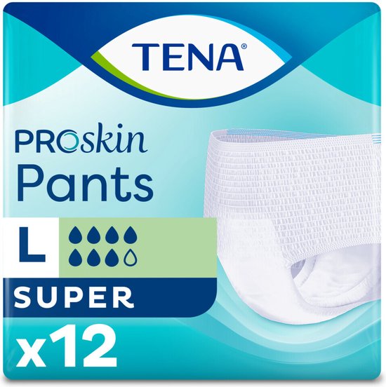 TENA Pants Super ProSkin L - 1 x 12 stuks