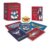 Wonder Woman Magnets, Pin, and Book Set