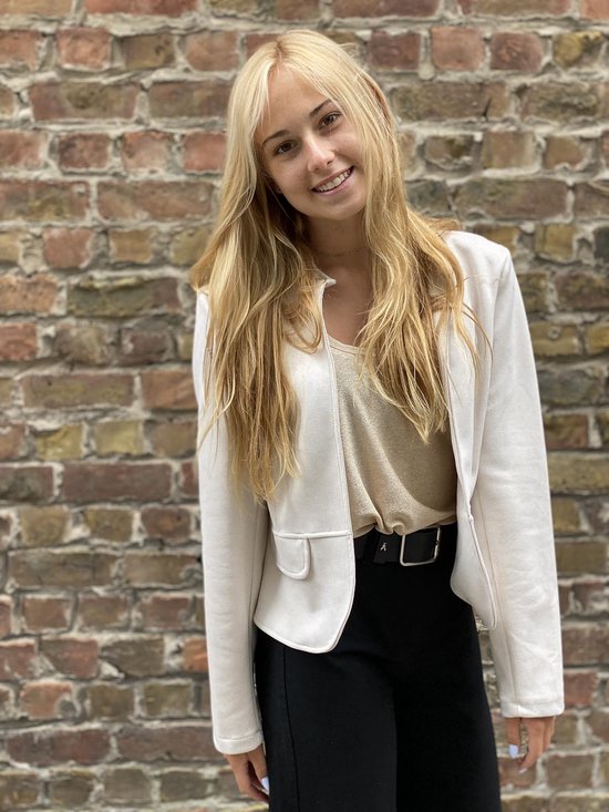 Amelie & Amelie Blazer Beige S | bol.com