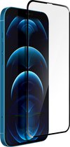 Geschikt voor Apple iPhone 12 Pro Max bescherming gehard glas 5D Full HD-bestendig Zwart
