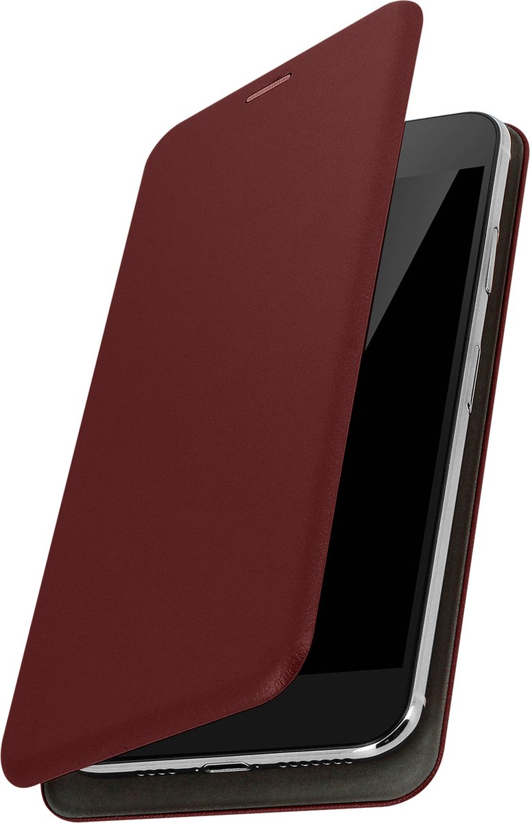 Case voor Smartphones van 3,8'' tot 4,7'' Kaarthouder Schuiffunctie Bordeaux