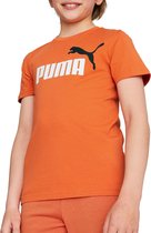 T-shirt enfant Puma ESS+ Col 2 Logo orange - Taille 146/152
