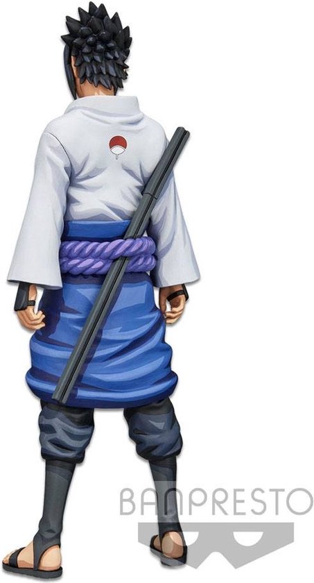 Naruto Shippuden - Grandista Uchiha Sasuke Manga Dimensions figuur 27cm