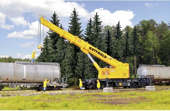 Grue Télescopique GOTTWALD - Kibri 10388 - échelle HO 1/87 - Neuf