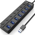 GØDLY® USB 3.0 Hub - Ultra Snel - Splitter - 7 Poo