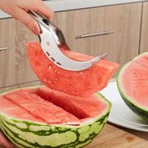 RVS Windmolen Watermeloen Snijder - Handig Gereedschap voor het Snijden van Salade en Fruit - Watermeloen Graver - Keuken Accessoires en Gadgets