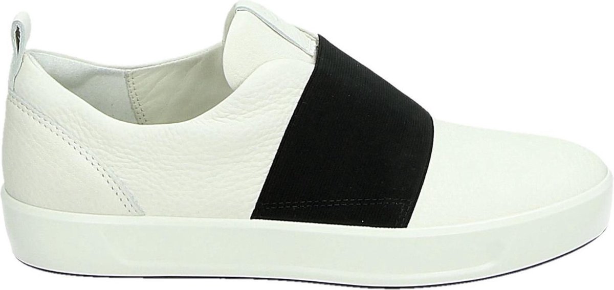 ECCO Soft 8 dames instapschoen Wit - Schoenen.nl
