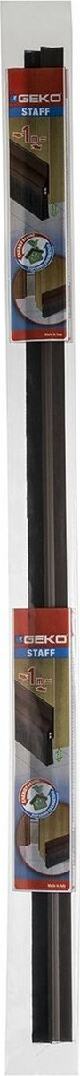 Turdichtung/Turdichtschiene mit Burste, braun, 98 cm (fur normale Boden)