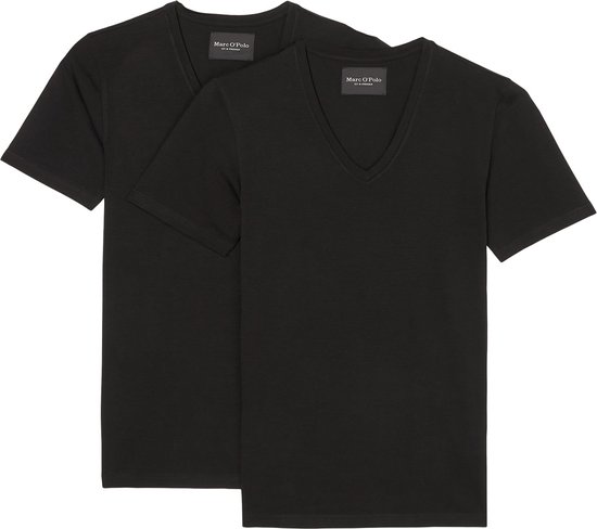 Marc O'Polo Lot de 2 maillots de corps à manches longues pour homme Essentials Organic Cotton