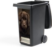 Container sticker Schattige Labrador Retriever die in de camera kijkt - 44x98 cm - Kliko sticker