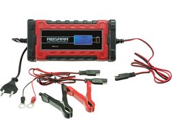 Absaar Acculader Pro 8.0 12/24 Volt 0-160/220 Ah 8a Rood/zwart