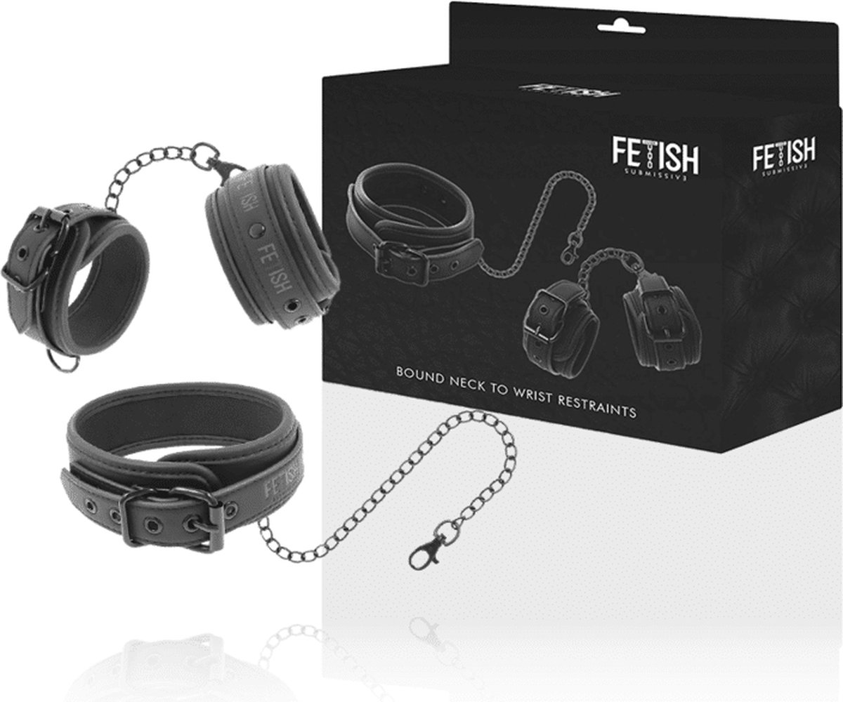 Goedkoopste FETISH SUBMISSIVE BONDAGE | Fetish Submissive Collar And Wrist Cuffs Vegan Leather
