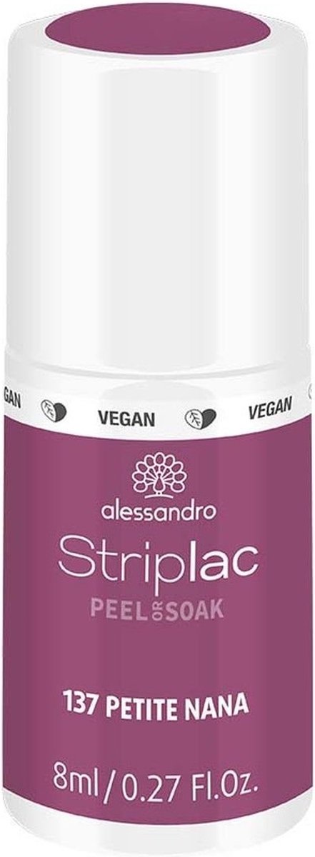 Goedkoopste Alessandro Striplac Peel or Soak - Gellak - 137 Petite Nana - 8 ml