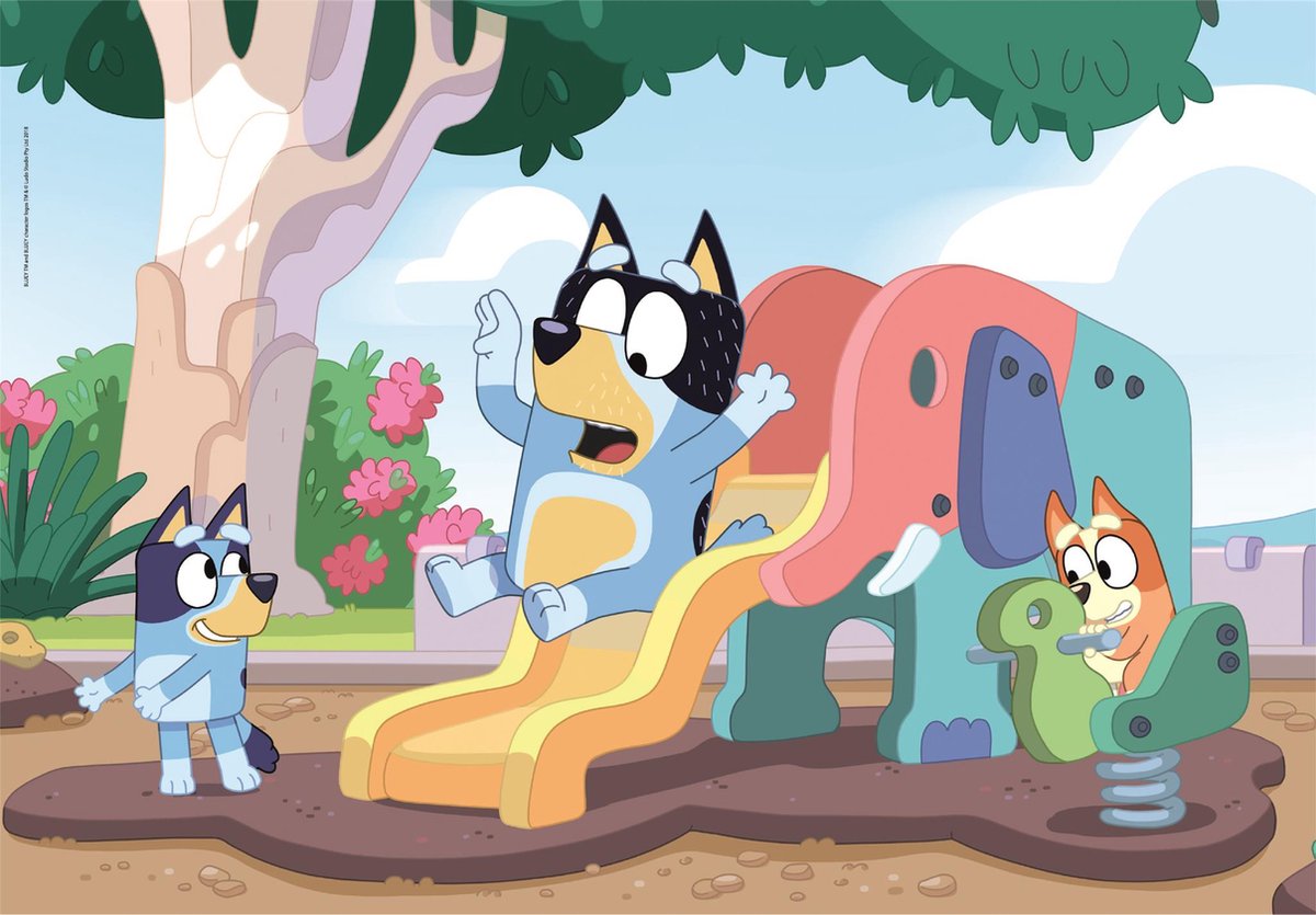 Clementoni - Puzzel - 104 Stukjes - Bluey - Puzzel Voor Kinderen - Vanaf 6 Jaar — afbeelding 2