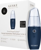 GESKE | SmartAppGuided™ Facial Hydration Refresher | 4 in 1 | Waterverstuiver | Gezichtsstomer | Waterspray | Face mist | Gezichtsreinigingsapparaat | Mist | Cosmetica | Natuurlijke glans