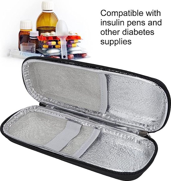Multi Layer Insuline Travel Case, Eenvoudige Draagbare Insuline
