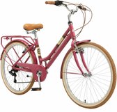Bikestar 26 pouces 7 sp dérailleur rétro vélo dames, violet