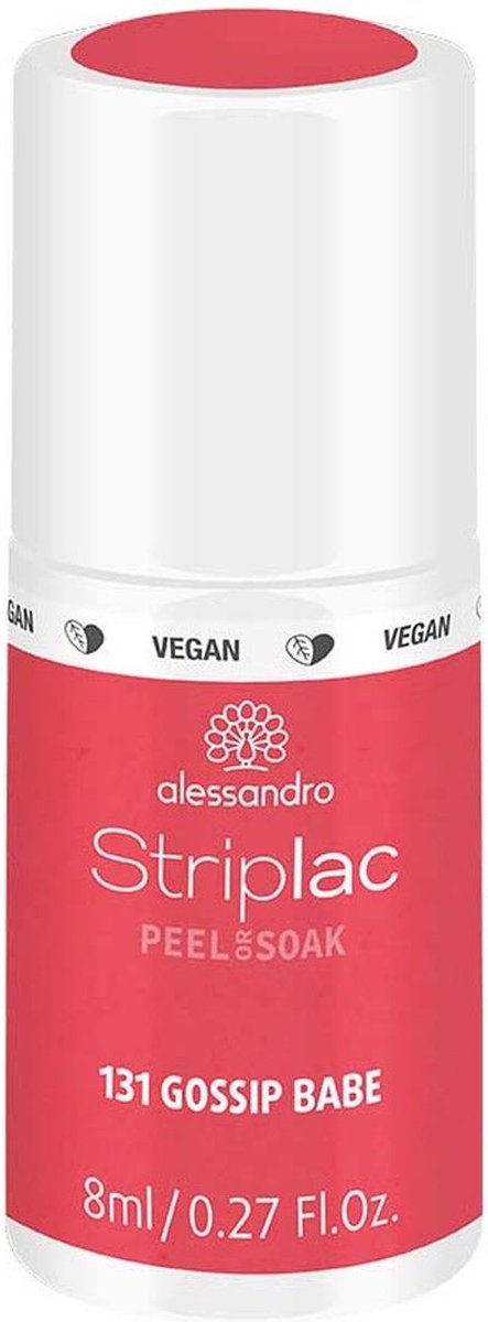 Goedkoopste Alessandro Striplac Peel or Soak - Gellak - 131 Gossip Babe - 8 ml