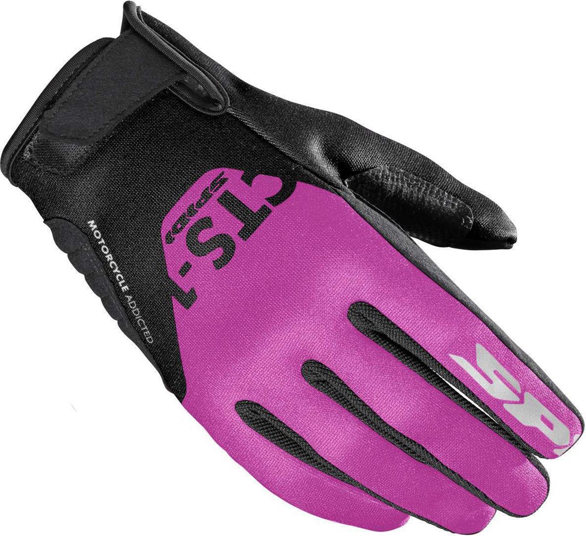 Spidi CTS-1 Lady Black Fucsia Motorcycle Gloves XS - Maat XS - Handschoen