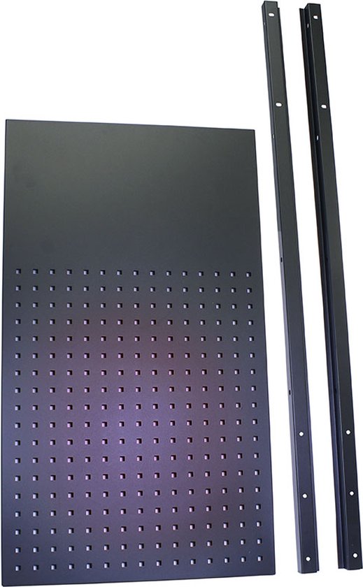 Wandstelling Tego 2800x1000x470 mm (hxbxd) 7 niveaus RAL9006