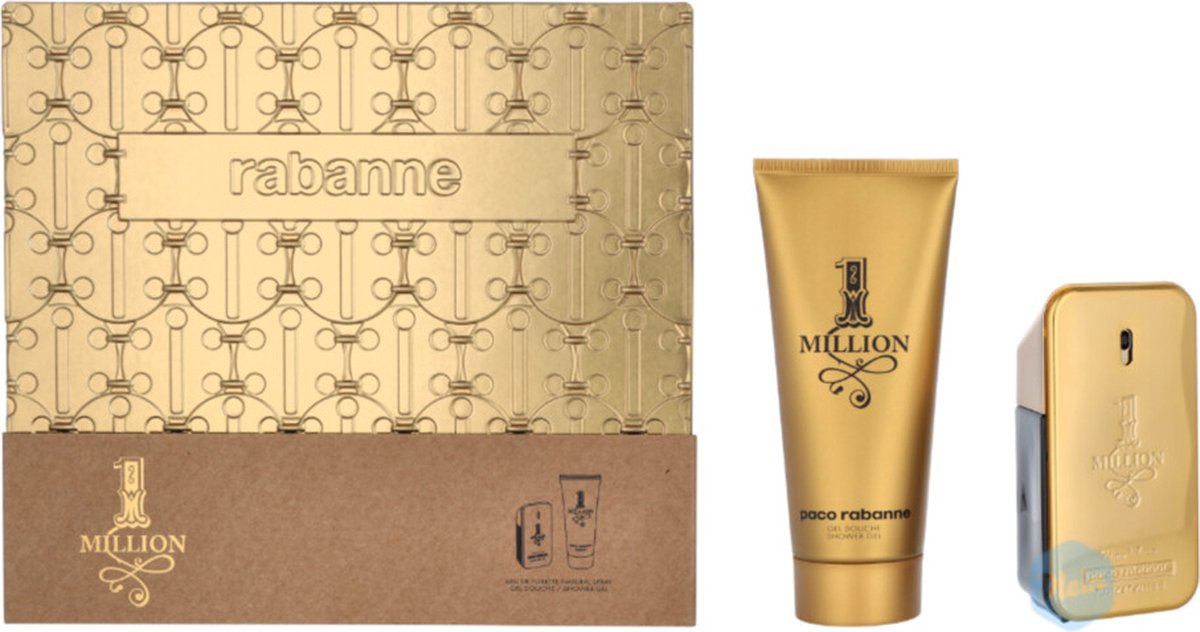 Goedkoopste PACO RABANNE - 1 Million Geschenkset eau de toilette 50 ml Shower gel 100 ml