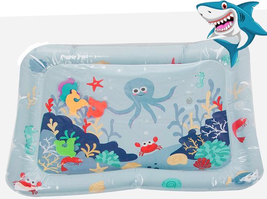 Watermat Kinderen - watermat baby - Opblaasbaar - waterspeelmat ...