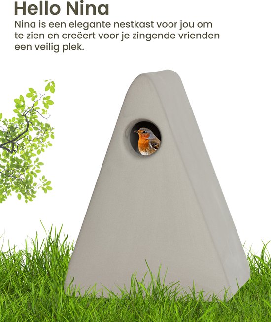 Singing Friend Breedr - Nestkast - Gerecycled materiaal - De Wiltfang Singing Friend Breedr - Nestkast - Gerecycled materiaal - De Wiltfang