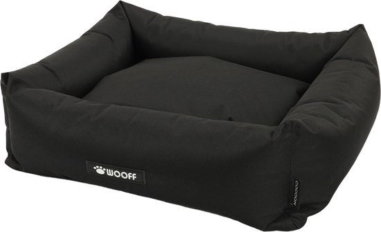 Wooff Mand Cocoon All Weather Zwart - Hondenmand - Medium