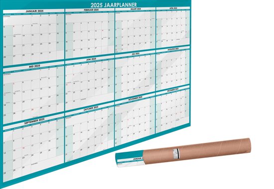 Legami - Wandkalender 2026, Outstanding Uils, grote wandkalender, 12