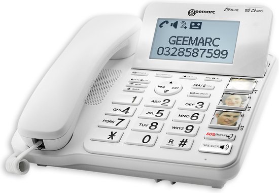 Geemarc CL595 vaste telefoon foto 3
