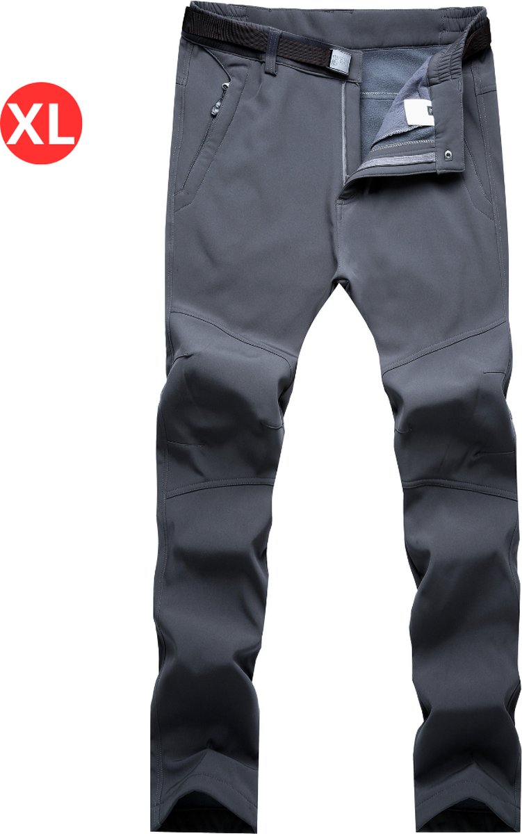 Bovista Skibroek Skipak Snowboard Broek Winterbroek Sneeuwbroek Heren Dames Unisex Wintersport Donker XL Grijs