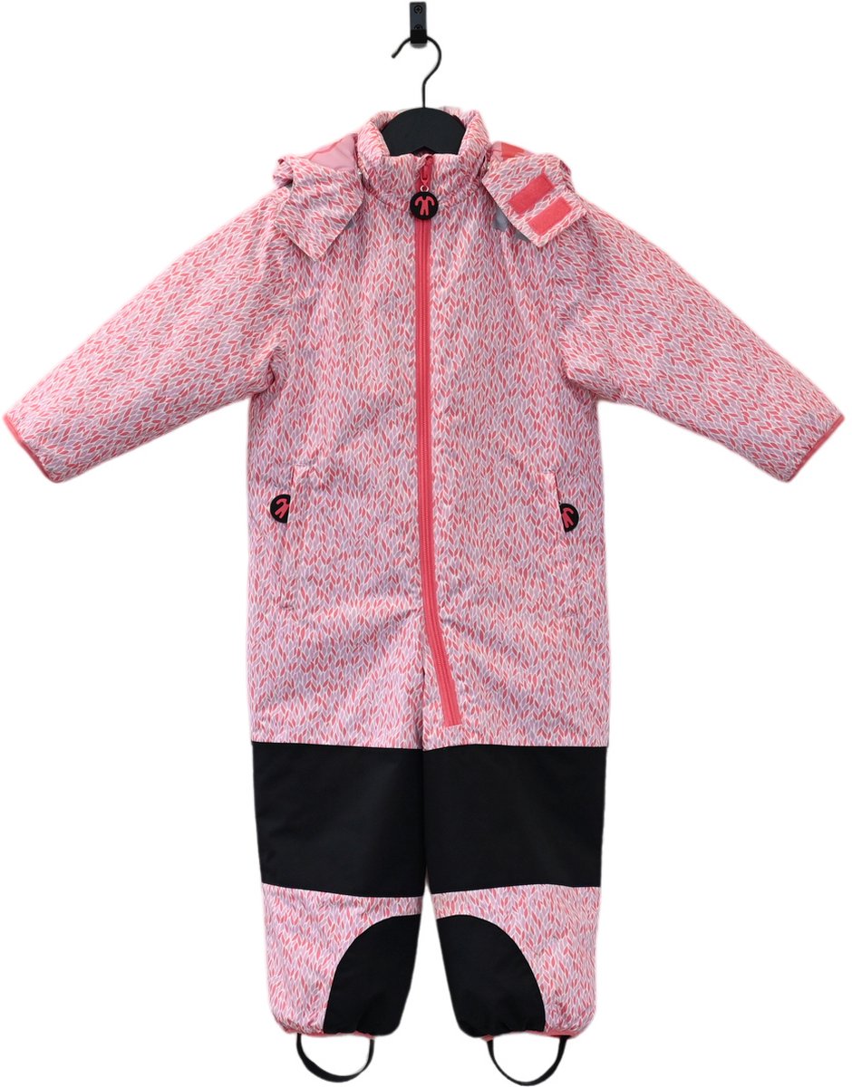Ducksday Winterpak – Skipak voor kleuters – Sneeuwpak – Snowsuit – Waterdicht & PFAS-vrij – Gerecycled Polyester – – Lee Paars