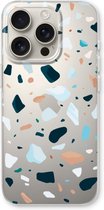 Case Company® - Coque compatible iPhone 16 Pro - Terrazzo N°13 - Coque souple - Protection intégrale et sur le bord de l'écran