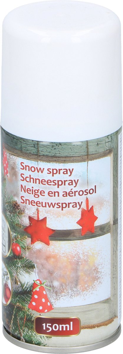 Christmas Gifts Sneeuwspray - bus - 150 ml - wit - spuitsneeuw - kunstsneeuw - sneeuwdecoratie