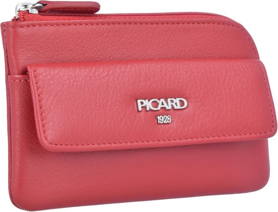 PICARD Cuir Étui à clés Bingo Key Case Red Rouge