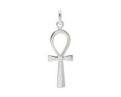 Zilveren hanger, Ankh teken of levenskruis