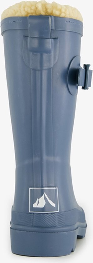 Mountain Peak gevoerde kinder regenlaarzen blauw - Maat 35 - 100% stof- en waterdicht
