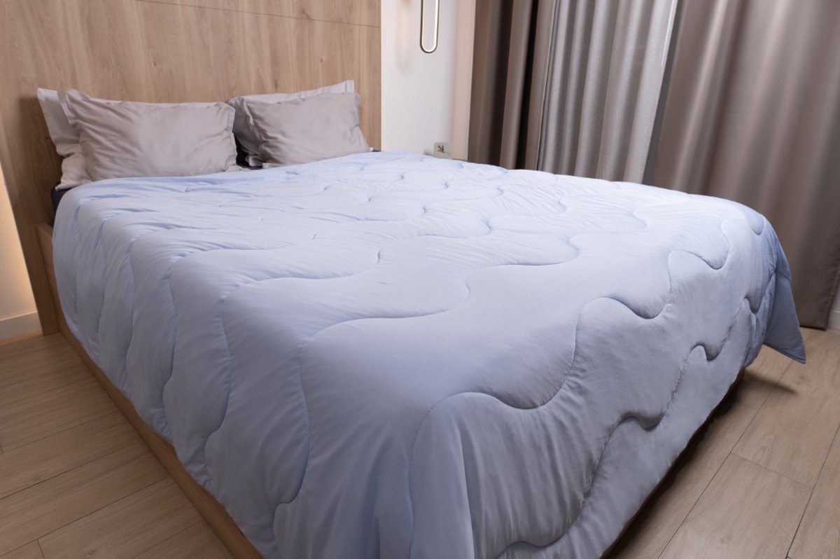 Verkoelende deken - Dekbed - Blauw - Zydante Swisstech