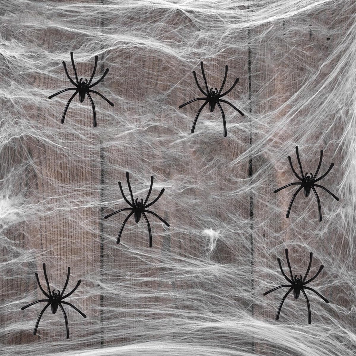 Solacis Halloween Decoratie - Spinnenweb - Halloween versiering - Decoratie buiten - Horror - Eng - Must have voor halloween!