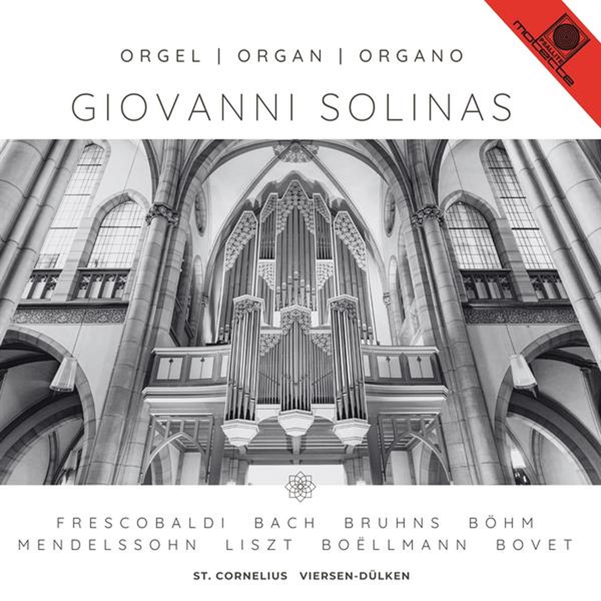 Solinas, Giovanni - Orgel: Die Orgel Von St. Cornelius In Viersen-Dülken (CD)