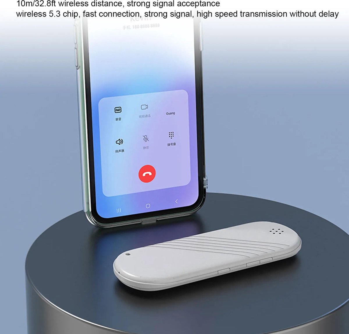 Draadloze Bluetooth Audio Speaker voor Onder het Kussen