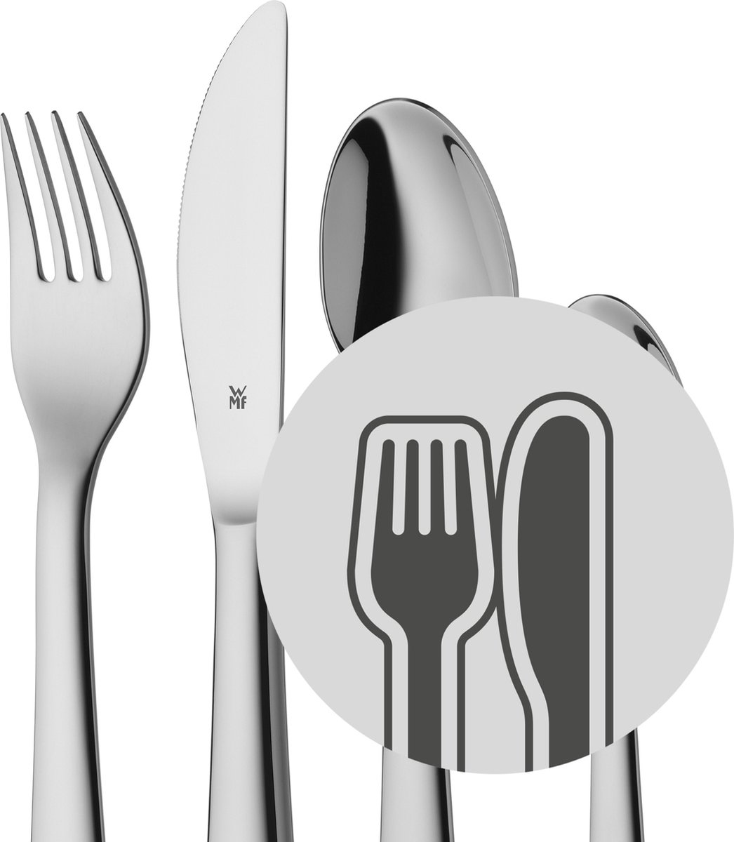 WMF children Cutlery set 4-piece Cuddle Cromargan 18/10 stainless steel brushed suitable from 3 years engraved cutlery : WMF WMF children Cutlery set 4-piece Cuddle Cromargan 18/10 stainless steel brushed suitable from 3 years engraved cutlery : WMF