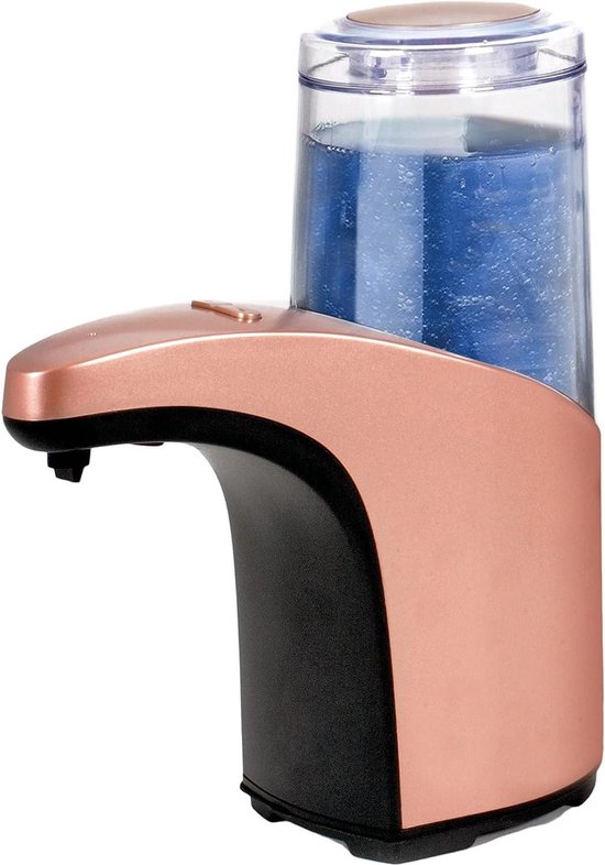 Cuteefun Automatische zeepdispenser, USB oplaadbaar, 4 standen schuimregeling, 430ml automatische zeepdispenser voor wandmontage, elektrische schuimdispenser voor keuken, badkamer, shampoos