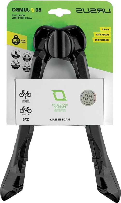 Bipod standaard zwart one size - verstelbaar en stevig