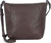 LIEBESKIND BERLIN Leren Schoudertas Chudy Sheep Natural Hobo Bag Light Truffel Donkerbruin