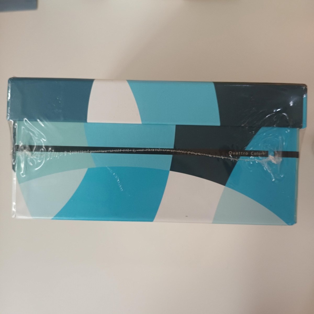 Opbergdoos Set 3 Stuks Quattro Colori Blauw Wit Lannoo Graphics