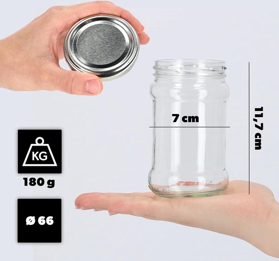 File:Jampot van roomkleurig geglazuurd aardewerk met een verzilverd deksel, afko