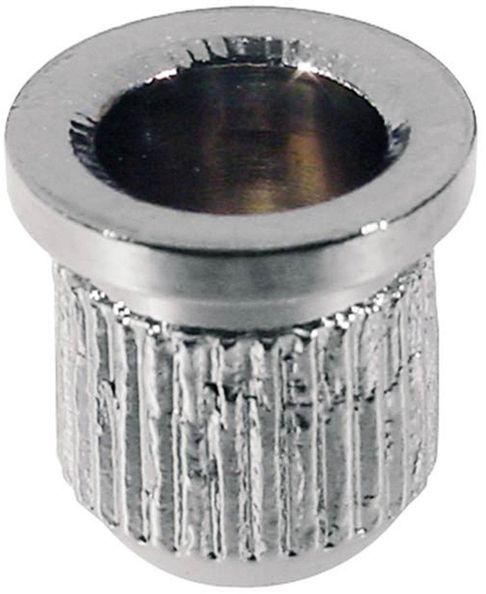 Boston TB-07-N String Ferrules - 6-Pack, Nikkel, 8,2mm x 9,5mm