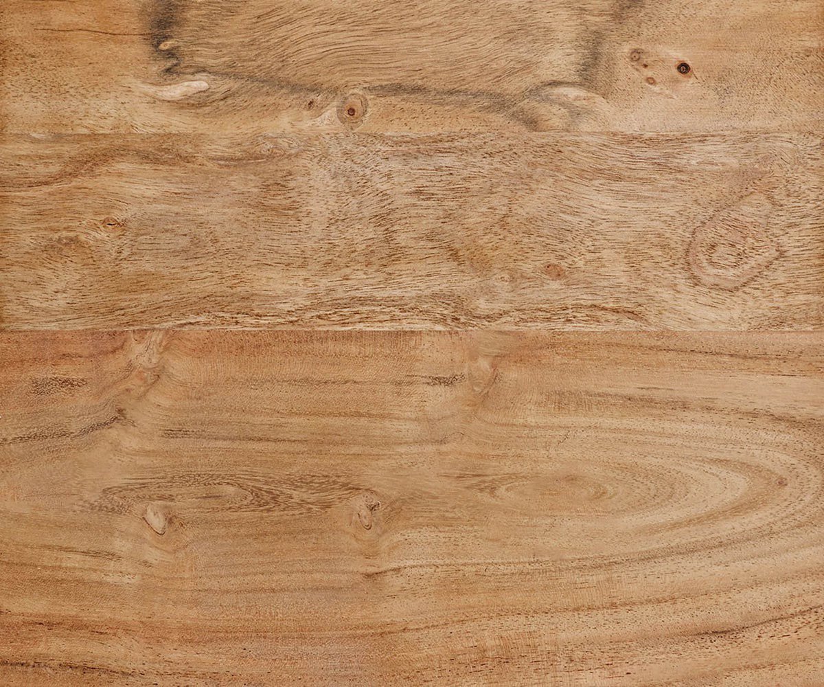 Ladekast Live-Edge acacia natuur 220 cm 6 deuren massief houten boomrand dressoir